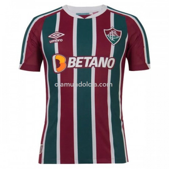 Camisola Fluminense Equipamento Primeiro 2022-2023 Manga Corta